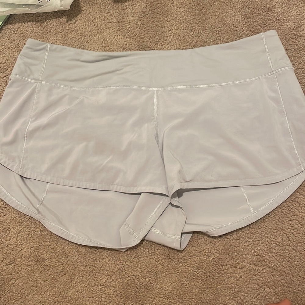 Lululemon speed shorts size 10